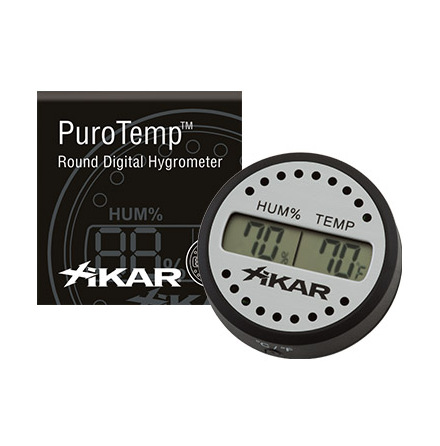Xikar Digital hygrometer rund