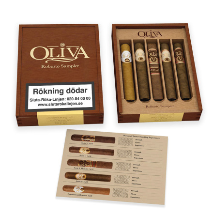 Cigarrpaket - Oliva Robusto Sampler