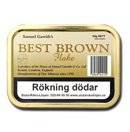 Samuel Gawith Best Brown Flake 50gr